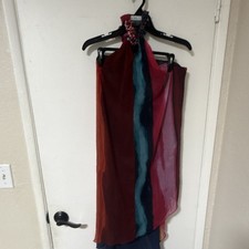Zara Halterneck Dress  Size XS asymmetric length 
