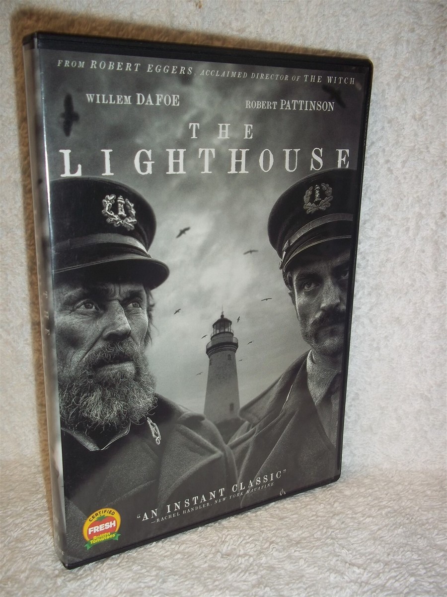 The Lighthouse (DVD, 2019) Robert Pattinson Willem Dafoe dark