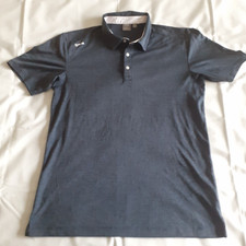 Ping Herren Marineblau SENSORCOOL Kurzarm Golf Polo Shirt Gr&ouml;&szlig;e Large