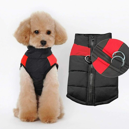 Chaleco Chaqueta Cálida Impermeable Ropa Invierno Abrigo Acolchado Pequeño/Grande EE. UU. - Imagen 14 de 30