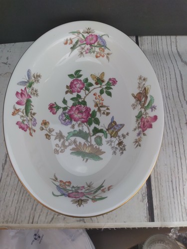 Wedgwood CHARNWOOD 10" Oval Vegetable Bowl Excellent Green Mark - Picture 2 of 3