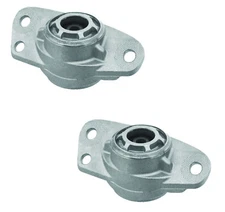 2 LEMFOERDER Rear Upper Shock Strut Mounts Mounting Bushings Set for Volkswagen