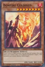 Yugioh! Bonfire Colossus - SR14-EN016 - Common - 1st Edition Near Mint, English