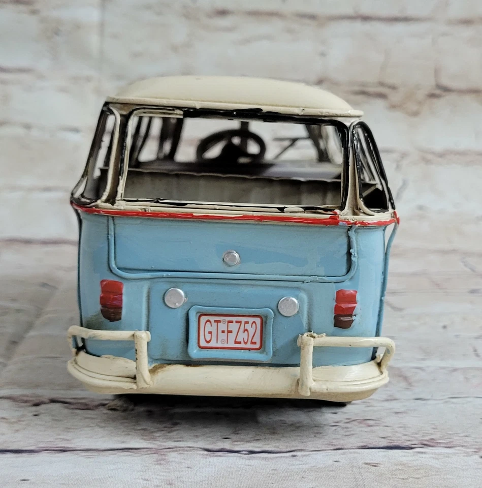 Jayland Scala 1:20 1966 Decorativo Deluxe Mini Autobus Classico Scultura REGALO - Immagine 3 di 4
