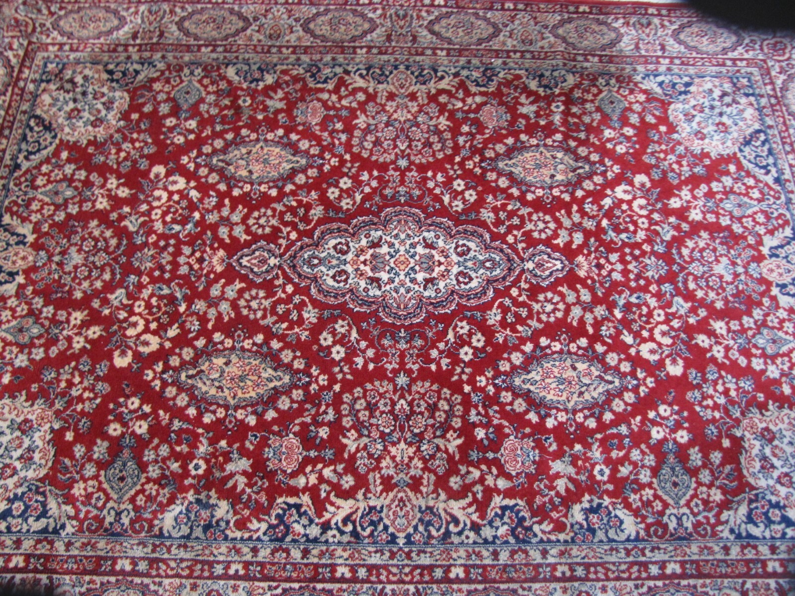 Amazing COURISTAN KASHIMAR ORIENTAL DESIGN RUG 100 WOOL 5'6" x 8"6' eBay