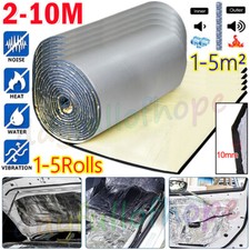 10M Camper Van Insulation Thermal Thermo Liner Foil Foam Sound Deadening Mat UK