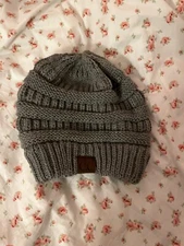 Hot item! CC Beanie New Women's Knit Slouchy Thick Cap Hat Unisex Solid Color