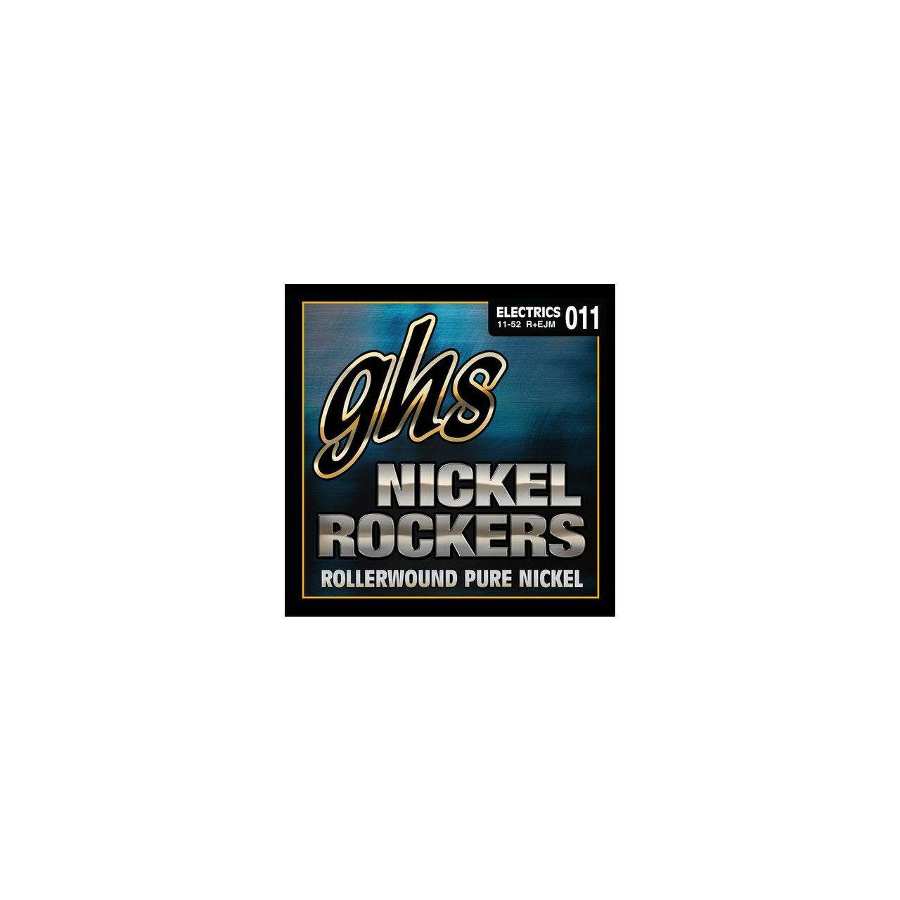 GHS Nickel Rockers - R-REJL - Набор струн для электрогитары, изготовленный на заказ, средний размер, 011-052