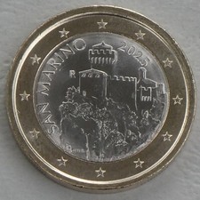 1 E.uro Commemorative Coin San Marino 2025 Uncirculated