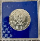 POLAND. 1975, 100 Zlotych, Silver - PCGS PR68 - Helena Modrzejewska — photo 2
