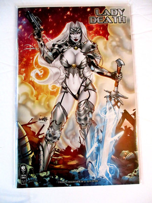 LADY DEATH CYBERNETIC DESECRATION # 2 CHAOS RATIO 1:10 ELITE EDITION VERESE II83