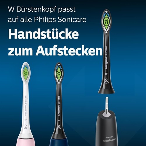 Philips Sonicare W2 Optimal White Bürstenköpfe 8er-Pack in Schwarz (HX6068/13) A - Bild 6 von 6