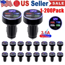 Lot USB PD Type-C Car Charger Fast Charging Adapter For iPhone 15 14 13 Pro Max