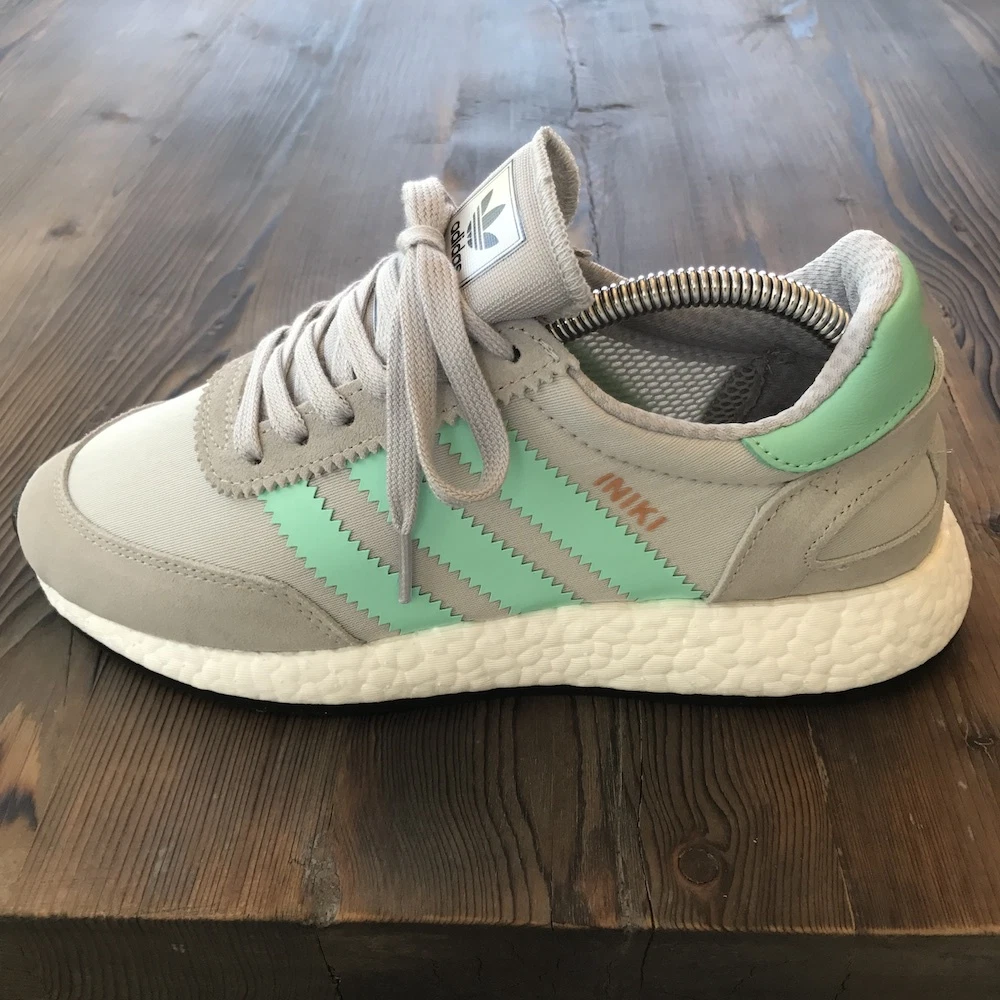 Adidas iniki green womens store