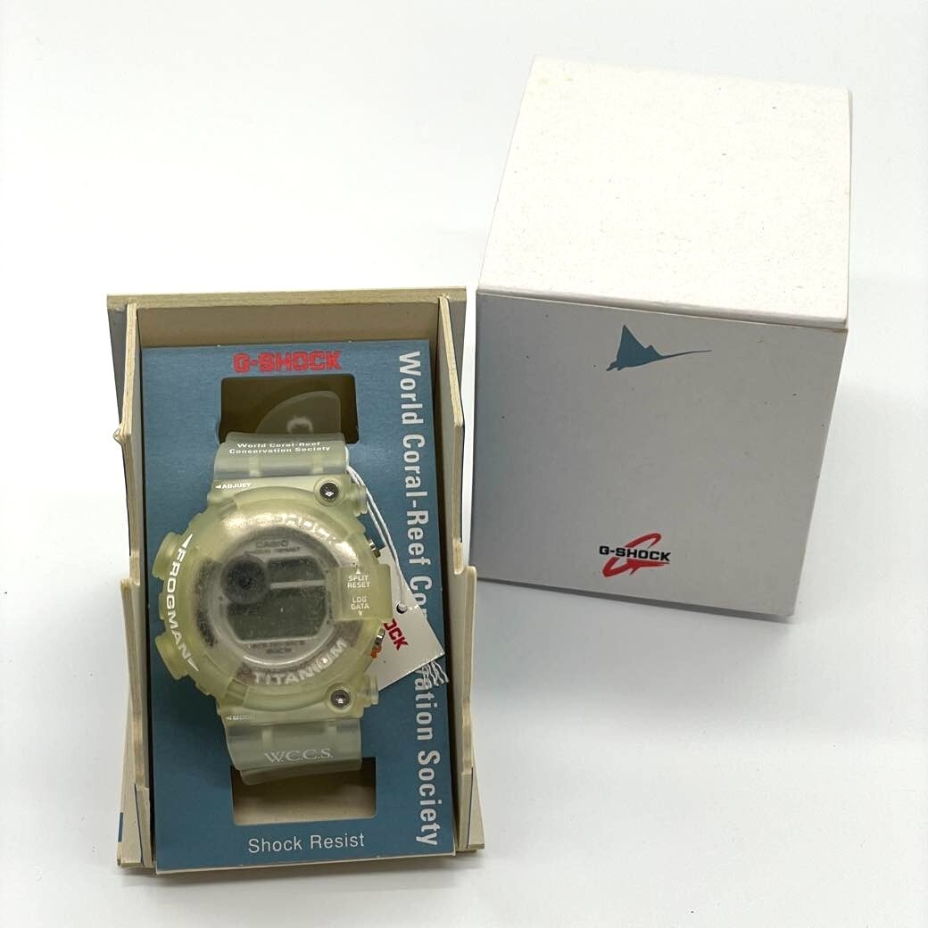 G-SHOCK DW-8201WC-7T FROGMAN W.C.C.S. Clear Casio Watch | eBay G-SHOCK DW-8201WC-7T FROGMAN W.C.C.S. Clear Casio Watch | eBay