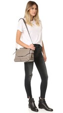 $695 Rag & Bone Pilot Satchel Bag In Stone (beige) Leather