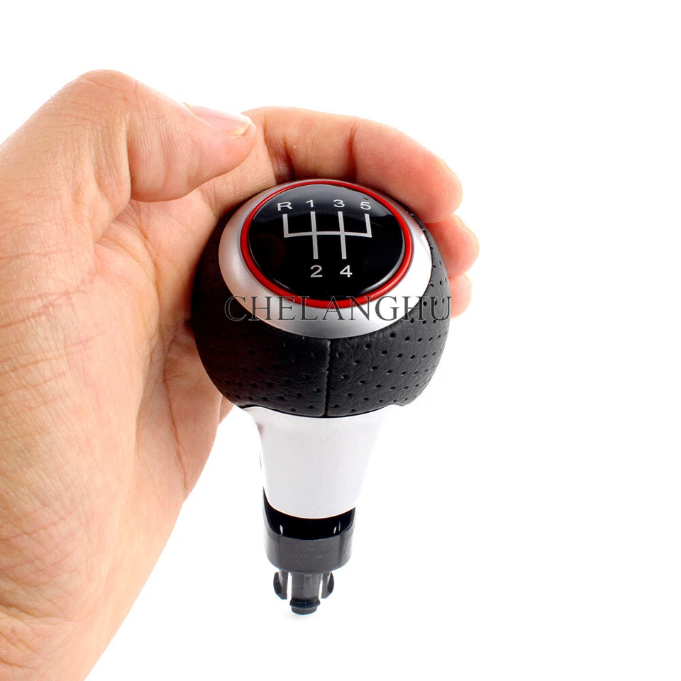5 Speed Refit Remodel Gear Shift Knob For Audi TT TTS A3 S3 A4 S4 A5 S5 A6 S6 A7 - Image 2 of 4