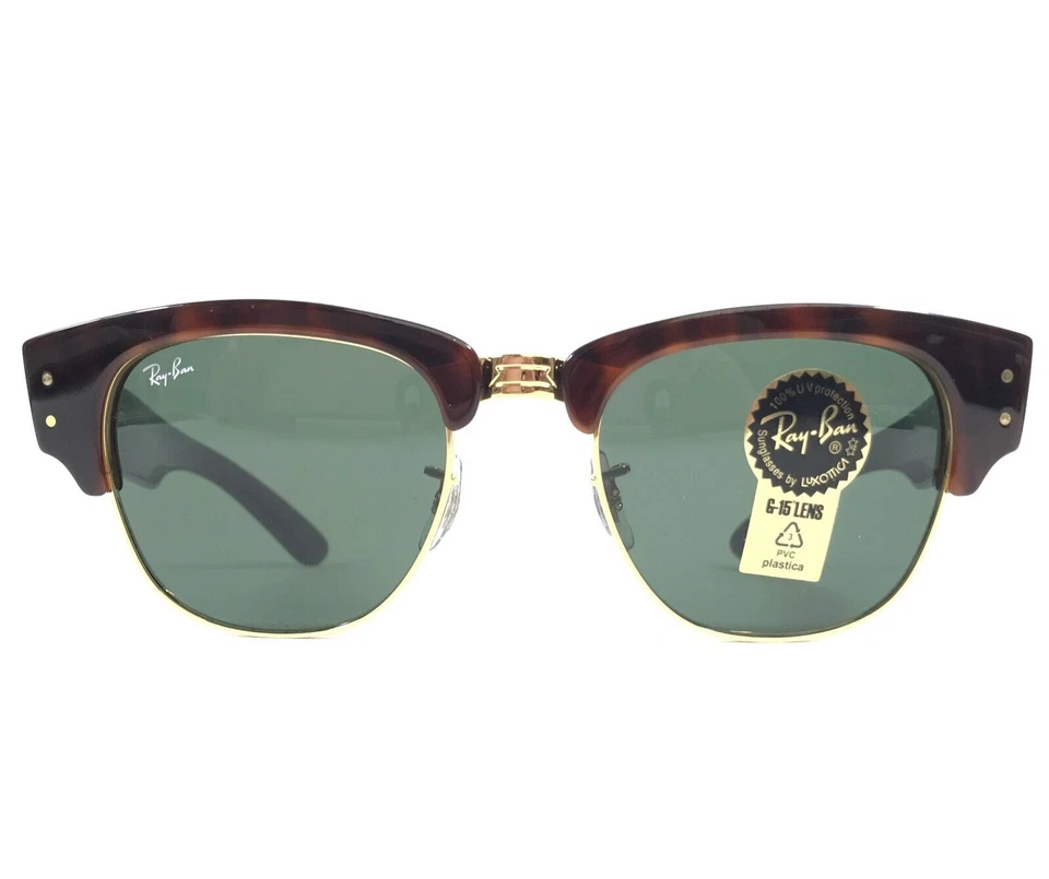 Gafas de sol Ray-Ban RB0316-S MEGA CLUBMASTER 990/31 simuladas tortuga en Arista doradas Foto 2 de 4