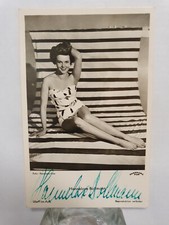 Karta z autografem Hannelore Bollmann oryginalna niezweryfikowana