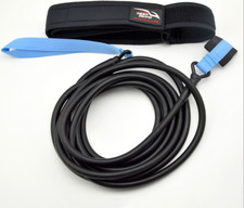 New Swim Trainer Belt Swim Pool Resistance Leash Stationary Swimming Training 4M