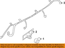 NISSAN OEM 19-25 Altima Electrical Components-Reverse Sensor Cover 285336CA0C