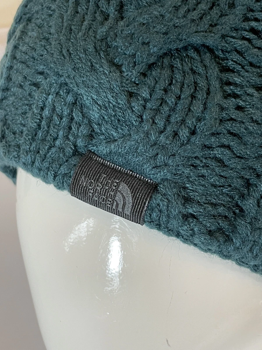 BNWT THE NORTH FACE Women s Cable Minna Beanie Green. One Size