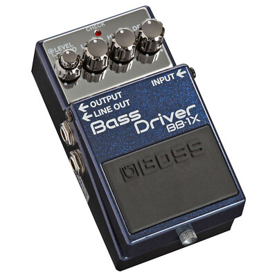 Boss BB-1X Bass Driver Effektgerät Pedal mit DI-Box Funktion