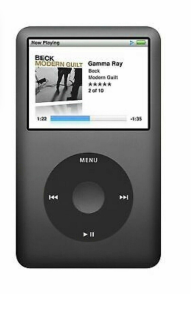 iPod, Classic , 160 GB, God, Med oplader
