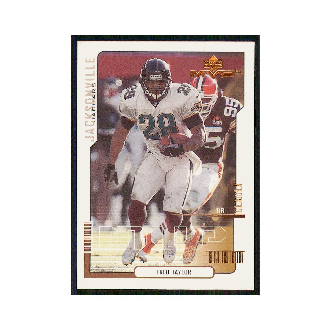 2000 Upper Deck MVP Fred Taylor Jaguars #72