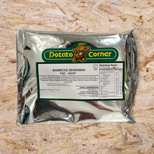 potato corner french fries seasoning - BARBECUE 220G - Picture 1 of 1