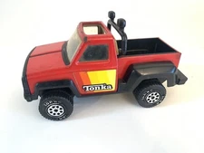 Vintage TONKA Toy Truck 1979 Red Pressed Steel And Plastic Pickup