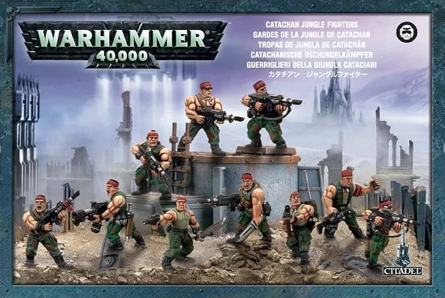 Catachan Jungle Fighters Squad Astra Militarum Imperial Guard Warhammer 40K NIB
