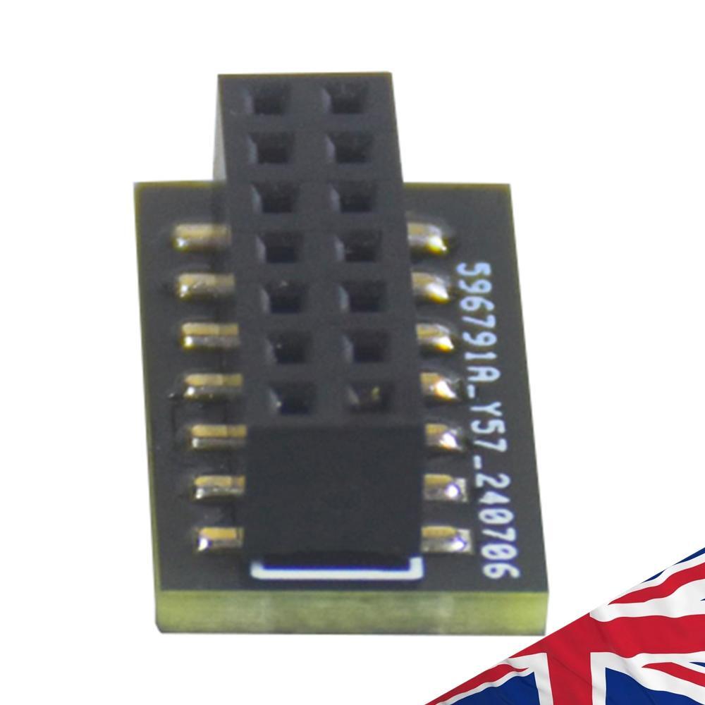 TPM 2.0 Security Module - 14 Pin Encryption Chip For Motherboards