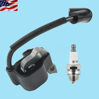 #ad Ignition Coil amp; Spark Plug For Homelite UT10640 UT10660 UT10680 UT10918 $12.99