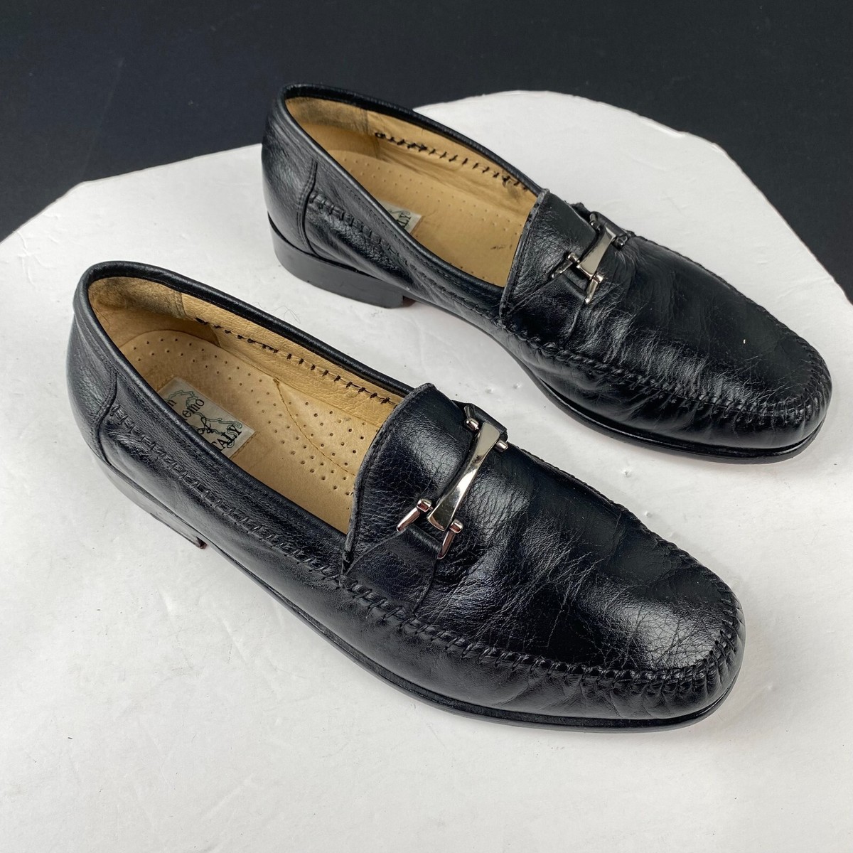 San Remo Wide Width Leather Loafer Suede loafers San Remo Italy sz 7.5D 7.5 (38) | Mercari main image 2