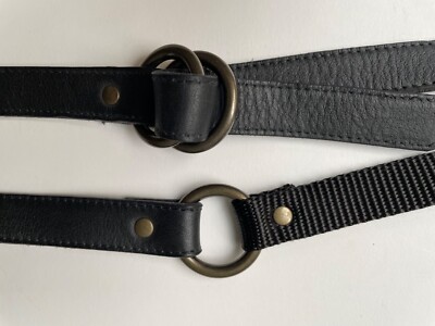 Eileen Fisher ? soft leather adjustable double loop drop waist belt. Eileen Fisher | Accessories | Eileen Fisher Soft Leather  main image 2
