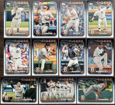 2024 TOPPS SERIES 1 BASE TEAM SET DETROIT TIGERS GREENE QTY