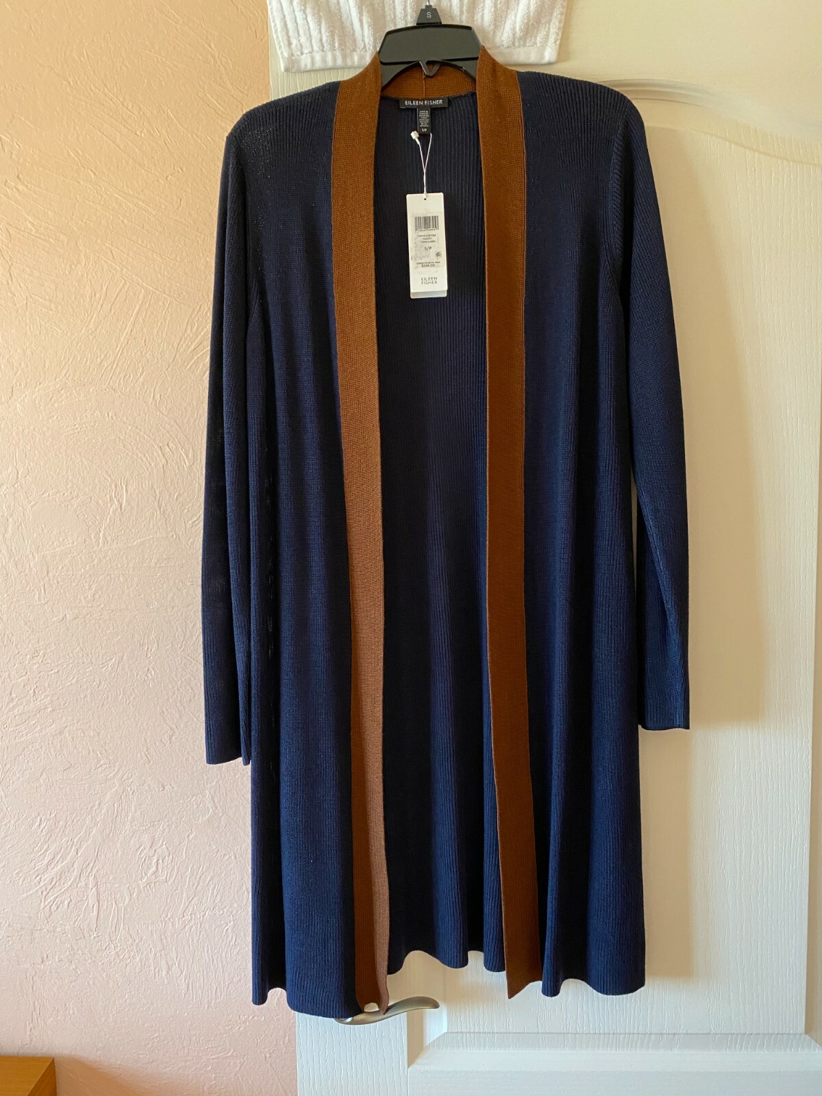 Eileen Fisher Midnight Blue Tencel Silk 