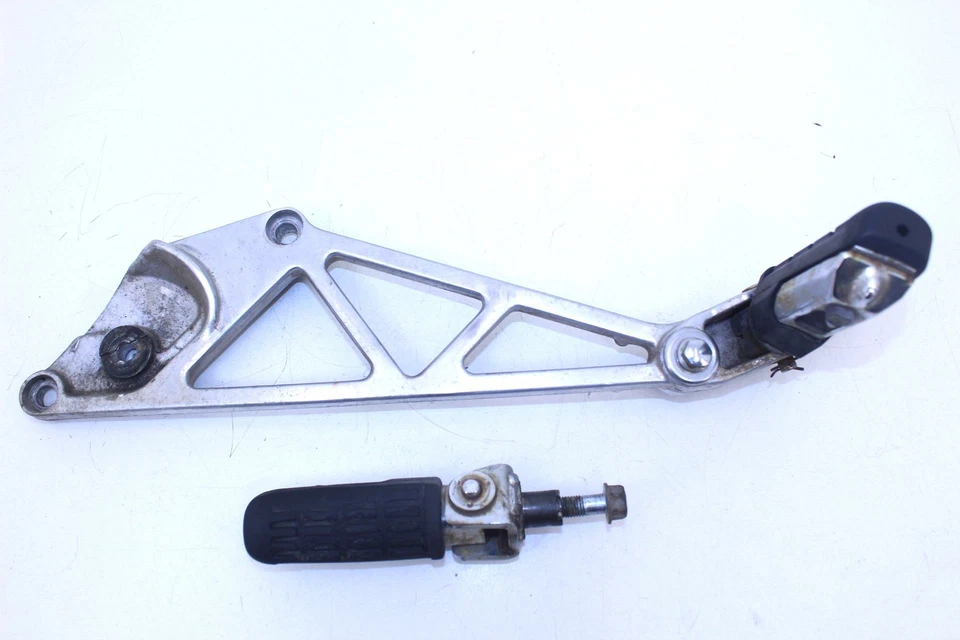 Honda Interceptor 750 1984 OEM reposapiés izquierdo juego de clavijas con soporte R1.Bx10 Foto 2 de 4