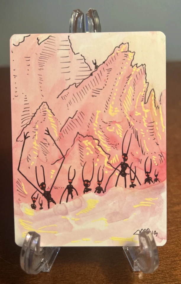 Demonic Hordes Revised Signed Artist Proof AP MTG Magic The Gathering - Image 2 of 2