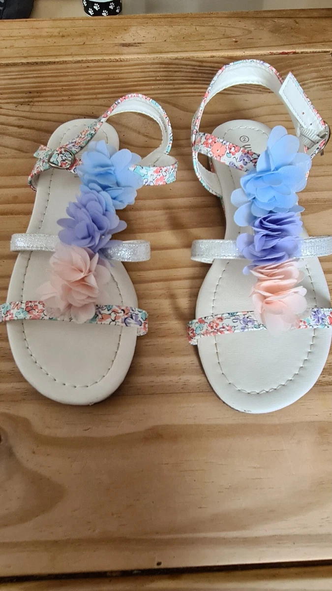 Size 2 best sale sandals