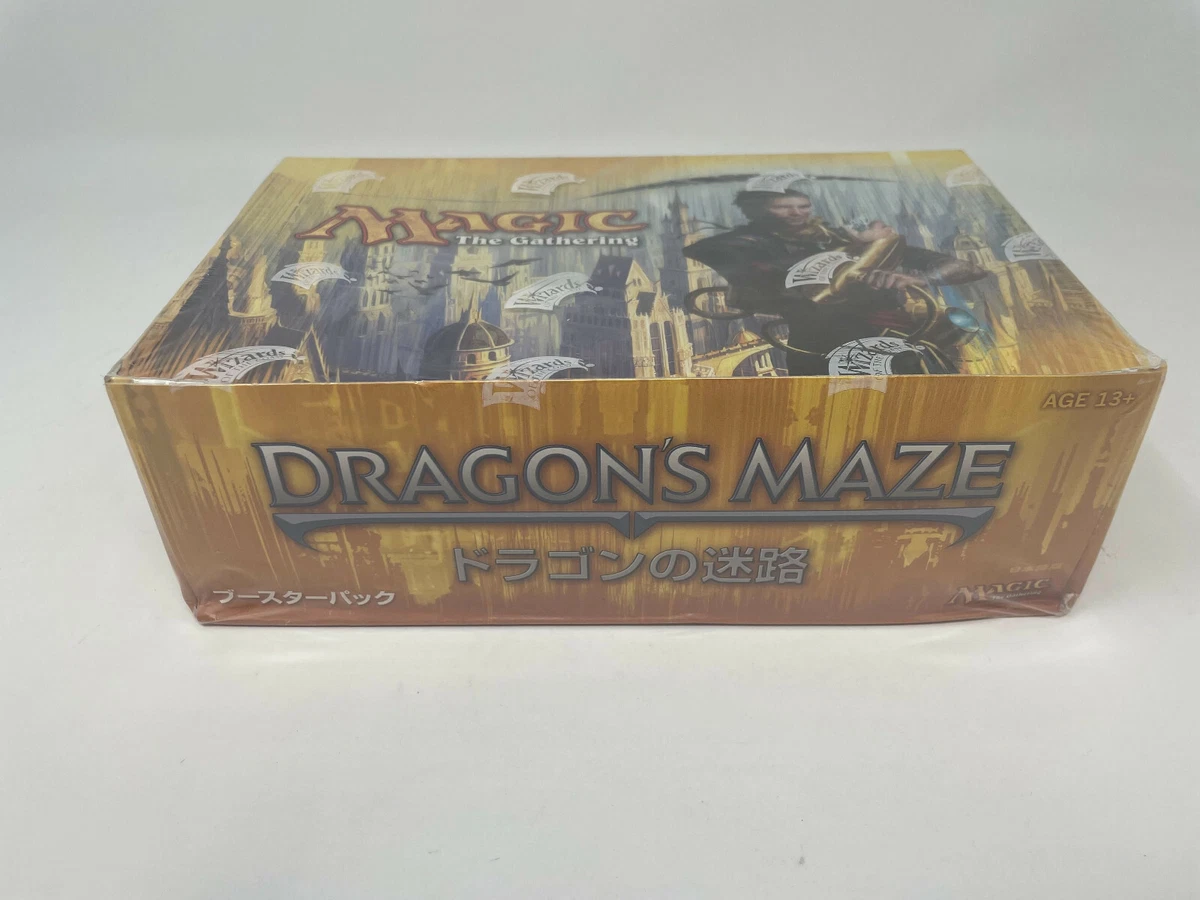 magic the gathering dragon's maze booster box Magic: The Gathering Dragon's Maze Sealed Collectible Card Game Packs for  sale