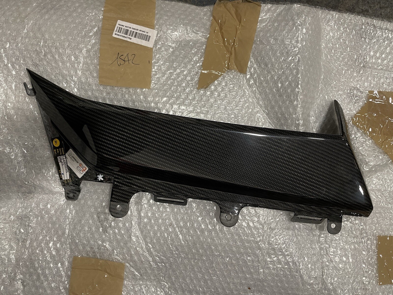 NEW OEM Genuine Carbon Side Fender Air Vents Lamborghini 12-17 Aventador LP700-4