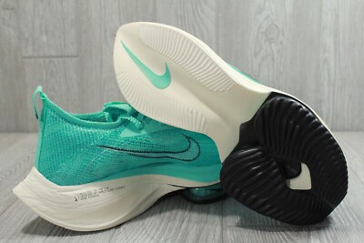 Nike Womens Air Zoom Alphafly Next % Turquoise Run Shoes Sz 8
