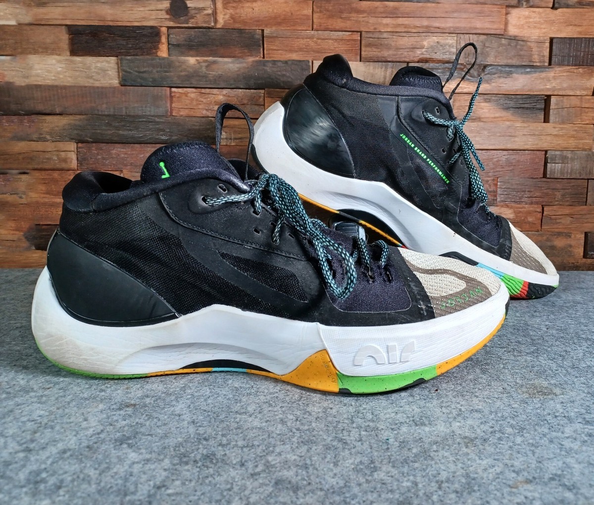 Jordan men’s Black Multicolor Sneakers Jordan - Brandclub - Men main image 4
