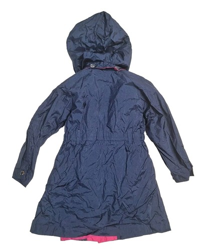 Vintage French Toast Nylon Girls Jacket 4 Navy Blue - Picture 2 of 3
