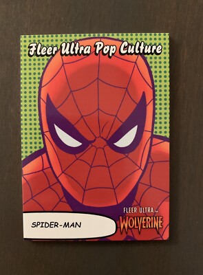 2023 Fleer Ultra Wolverine Pop Culture PC-31 Spider-Man