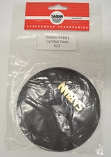 NEW SABIAN #61001 LEATHER CYMBAL PADS (1 PACK WITH 2 PADS)