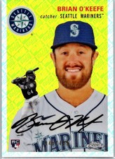 2023 Topps Chrome Platinum Topps Refractor #140 Brian O'Keefe #/499 RC Mariners