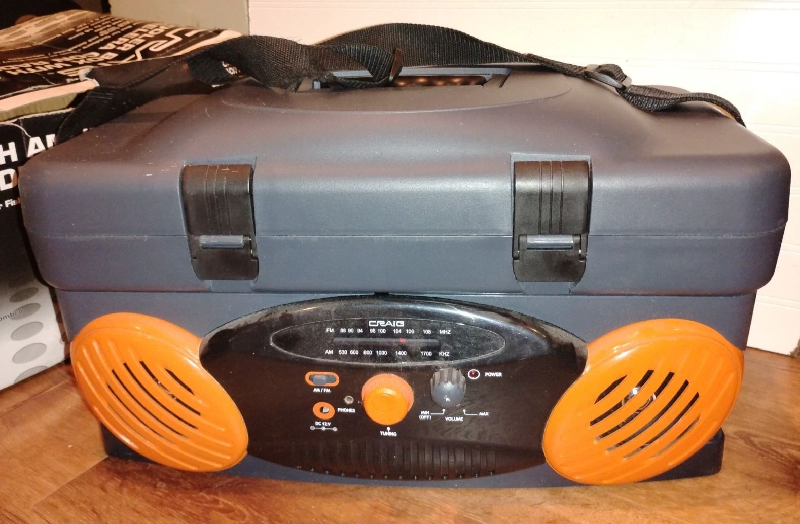 Craig Cooler with AM/FM Radio & Headphone Jack. Holds 16 Beverage Cans